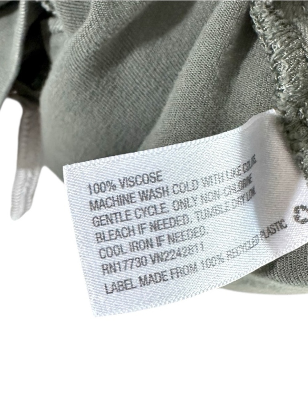 Ava & Viv- Olive Green Zip Up Vest- Size 4X - Picture 6 of 7